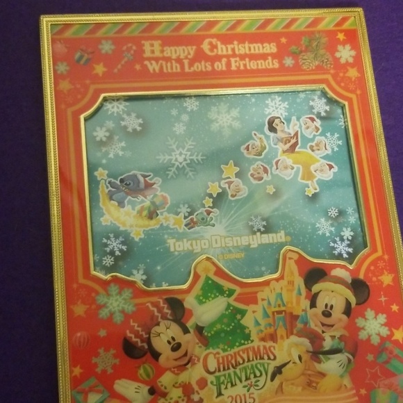 Tokyo Disneyland Christmas Frame - Picture 2 of 6